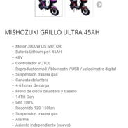 Bici Moto eléctrica Mishozuki Grillo ultra - Img 58161955