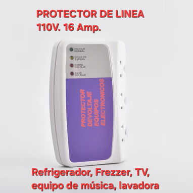 Protector de electrodomésticos a 110v - 5/7