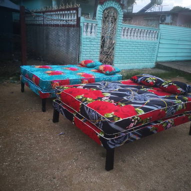 Conjunto de camas tapizadas con su colchón nuevo - Img 123083932