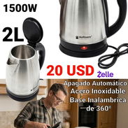 🍵 Jarra Hervidor de Agua - 2L + 1500W + Apagado Automático - $20 USD - Img 56332167