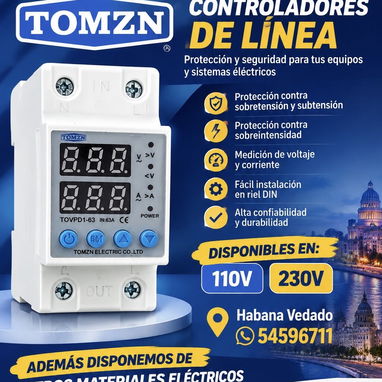 ✅Material Eléctrico Disponible , Cable , Breaker, SPD,Transfer,Controlador de Línea,Conectores,Brequeras,Portafusibles, - 8/19