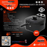 🍗 57🍗 FREIDORA ELÉCTRICO DE ACEITE. ENTREGA GRATIS FACTURA Y GARANTÍA 1 AÑO. TLF 54833699 - Img 50467780
