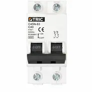 BREAKER DOBLE 40A TRIC NUEVO 👤 - Img 55748032