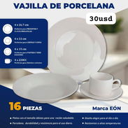 Vajilla de porcelana 16 piezas.... - Img 55076731