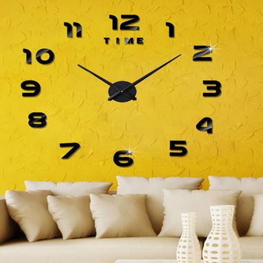 ⭐❤⭐ RELOJ GIGANTE DE PARED 3D ⭐❤⭐ [130 CM ] ⭐❤⭐ DECORACION MODERNA ⭐❤⭐ UTIL PARA EL HOGAR ⭐❤⭐ 5.887.23.60 - Img 98672746