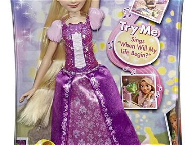 Linda Disney Princesa Rapunzel Canción brillante, Muñeca Rapunzel canta “Cuando empezare a vivir“, Sellada en caja - Img main-image-41342457