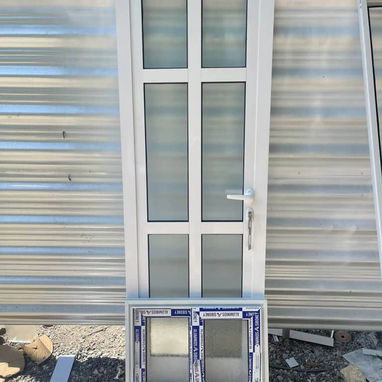 Puertas para cuartos ,alumino e cristal - Img 122572179
