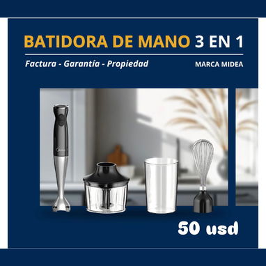 batidor de mano, recargable y licuadoras. Nuevas con garantía - Img 113455361