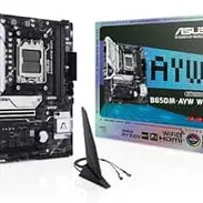 Que tenga un excelente día 140usd ASUS B650M-AYW WiFi AMD B650 Micro-ATX Motherboard with DDR5, PCIe 5.0 M.2 Support, HD - Img 53843350