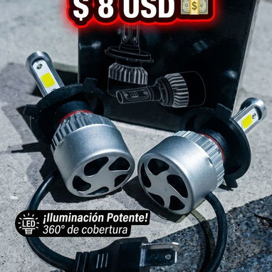 Dale tres caras buenas a la noche! 🚗💥 Dile adiós a la oscuridad con los Bombillos H4 de Carretera 3 Caras. Con su chip - Img 124774472