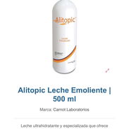 Leche emoliente 500ml para dermatitis atopica - Img 55816028