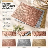 Doyle Metalizado 45×30 cm US$13.00. Elegancia y limpieza - Img 58215024
