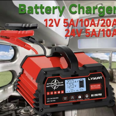 90 usd y 130 usd -- CARGADOR INTELIGENTE PARA BATERIAS LIFEPO4 - 2/3
