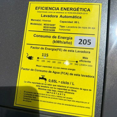 LAVADORA SECADORA AL VAPOR HISENSE *LAVADO* 15KG - Img 117688984