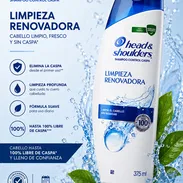 SHAMPOO HEAD & SHOULDERS, LIMPIEZA RENOVADORA, CONTROL CASPA 375ML - Img 46571969