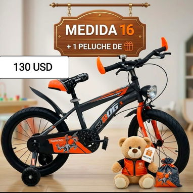 Bicicletas para niños y niñas,tenemos todas las medidas 12,16,20 y 26 - Img 124818637