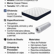 VENDO COLCHONES ORTOPÉDICOS CAMEROS,NUEVOS E IMPORTADOS EN SU CAJA - Img 54987357