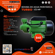 🌊 40 🌊 BOMBA DE AGUA PERIFÉRICA 1/2HP. MENSAJERÍA CON FACTURA Y GARANTÍA. TLF 54833699 - Img 51732556