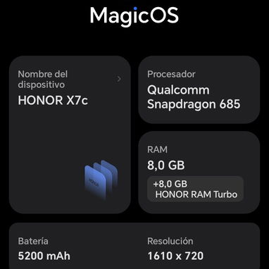 Vendo Honor X7c 4g impecable mínimo uso - Img 125118283