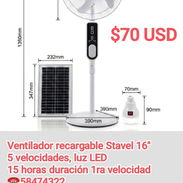 Ventilador recargable stavel - Img 55556673