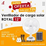 Ventilador recargable Royal - Img 50532776