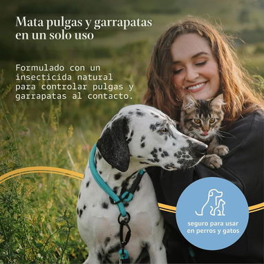 SHAMPOO contra PULGAS Y GARRAPATAS/ 16 onz - 2/3