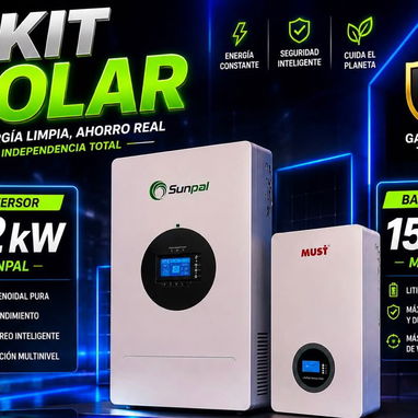 Panel,inversor, ecoflow,bateria,panel bifacial - 7/10