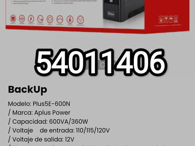 ¡¡¡BackUp Aplus Power Sellado en caja 0km!!! - Img main-image-45300248