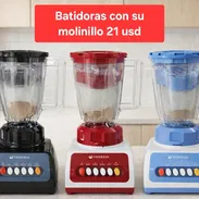 Batidoras con su moledor de especias - Img 58064433