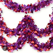 💜Guirnalda de corazón Mide 2m Precio: 3 usd - Img 58236502
