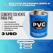 🔧 CEMENTO SOLVENTE PARA PVC 💰 Precio: $3 USD - Img 55228395