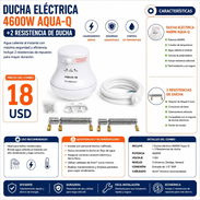 DUCHA ELÉCTRICA 4600W AQUA-Q + 2 RESISTENCIAS DE DUCHA - Img 56926374