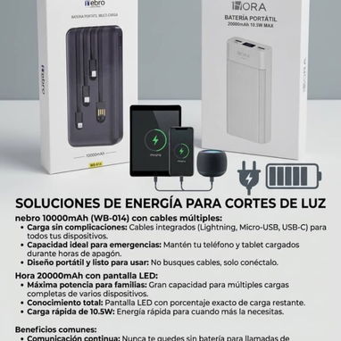 power bank de 80000ma / 20000ma / 10000ma - Img 121443848