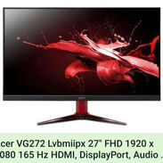 Monitor ACER 27 Gaming FHD, 165hz, IPS, 0.5 ms, nuevo en caja - Img 42885518