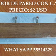 COLGADOR DE PARED CON GANCHOS, ENTREGA DE FACTURA. VARIEDAD DE ÚTILES DEL HOGAR, ELECTRODOMÉSTICOS, ETC - Img 53487981