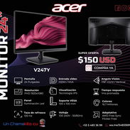 🚨 IPS - 100HZ 🚨 MONITOR ACER 24" FHD IPS 100HZ HDMI-VGA. NUEVO Y SELLADO EN CAJA. TLF 54833699 - Img 50810777
