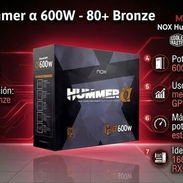 🦅🏛️Fuente Hummer 600w 80+ Bronze — 💲75 USD🗡️ - Img 56870484