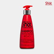 Shampoo matizador rojo profesional Shot (para tonos rojos y caobas) - Img 54386230