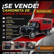 En venta Camioneta de Carga y Pasaje - Img 57389278