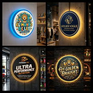 Carteles LED que cambian con mando - Img 57190649