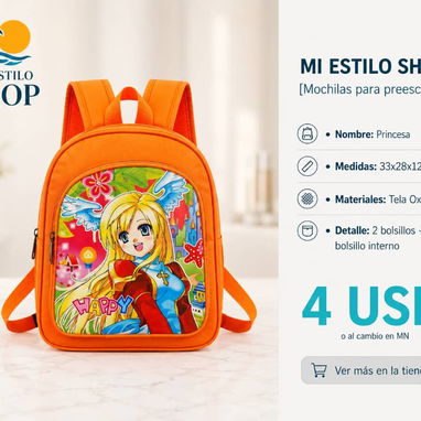 🚨 Mochilas 💯 - 9/10