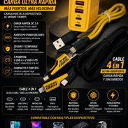 Oferta cargador más dos tipos de cable - Img 55641652