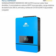 Inversor solar marca Sungoldpower (10kw) - Img 55821006