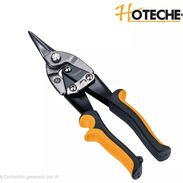 ✅️Tijera corta chapa/tipo aviador/corte recto [10"/250mm] Hoteche - Img 51118316