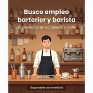 📢 BUSCO EMPLEO – BARTENDER / BARISTA | DISPONIBILIDAD INMEDIATA Actualmente me encuentro desempleado y estoy buscando - Img 56020723