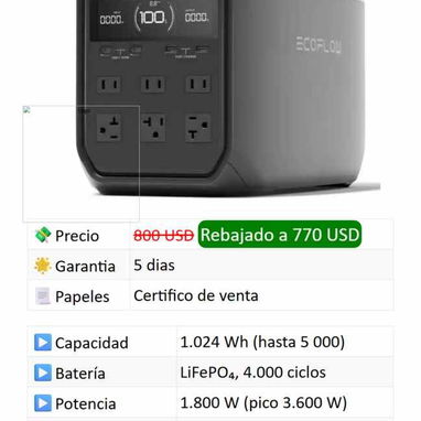 ✨️VENTA DE ESTACIONES DE ENERGÍA(tengo más)✨️ - 6/8