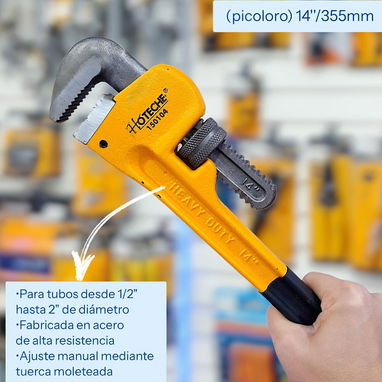 Llave picoloro o llave de tubo - Img 122661057