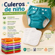 **Culeros reutilizables ecológicos para bebé** - Img 56685492