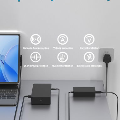 Cargador de fuente de alimentación de 90W 15V 6A compatible con Microsoft Surface Pro 4 5 6 Dock Station 53274327 - 2/10