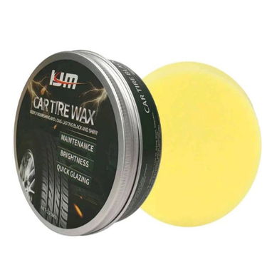 Cera líquida en Spray para neumáticos, incluye una esponja, 40ML. - Img 124297290